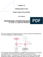 Chapter 11 Refrigeration Cycles