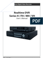 DVR H FH MH VH Series Manual