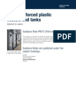 Glass Reinforced Plastic Vessels and Tanks: Guidance Note PM75 (Third Edition)