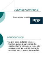 Dermatosis Reaccionales