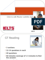 IELTS GT Reading