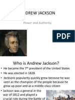 Andrew Jackson Power Point