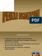 Aprendizaje Organizacional