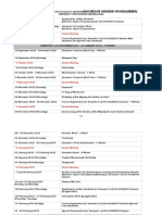 Academic Calendar - Bach Degree - Sesi 2012-Bi