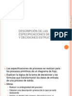 05 Descripción de Las Especificaciones de Procesos y Decisiones Estructuradas