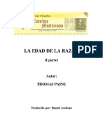 La Edad de La Razón. Autor: Thomas Paine