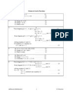 01 Function Marking Scheme