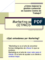 3 Marketing para CETPROS