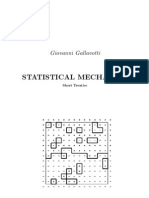 Statistical Mechanics by Gallavotti