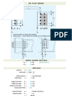 UB Fin Plate Design