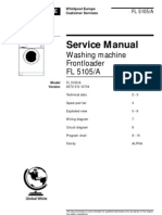 Service Manual: Washing Machine Frontloader FL 5105/A