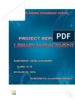 C++ Project On Library Management by KC