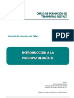 Introducion A La Psicopatologia