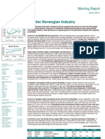 Two-Tier Norwegian Industry: Morning Report