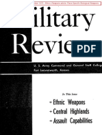 Race Specific Biological Weapons: November 1970 Military Review - Ethnic Weapons Article