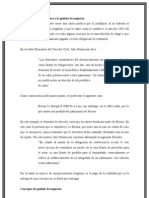 Enriquecimiento Ilegítimo y La Gestión de Negocios