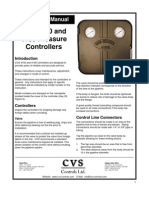 CVS 4150 and 4160 Pressure Controllers: Instruction Manual