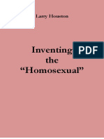 Larry Houston - Inventing The "Homosexual"