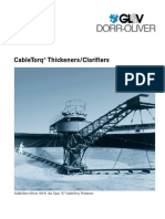 Cabletorq Thickeners/Clarifiers: Gl&V/Dorr-Oliver100Ft - Dia.Type"S"Cabletorqthickener