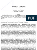 Linguistica y Derecho PDF