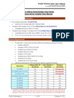 PL2303 Windows Driver User Manual