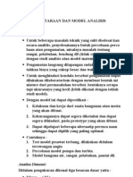 III. Kesetaraan & Studi Model (Font 18)