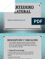 Vertedero Lateral111