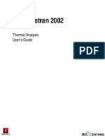 MSC - Nastran 2002 Thermal Analysis User's Guide