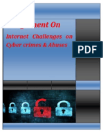 Internet Challenges On Cyber-Crimes & Abuses