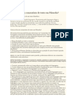 Como Fazer Um Comentário de Texto em Filosofia PDF