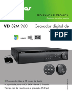 Datasheet VD 32m 960 Gravador Digital de Video