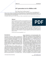 Limitations of The IGF1 Generation Test in Children With Short Stature