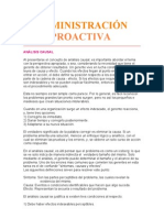 Administración Proactiva