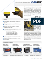 FlowLine Level Transmitter Ultrasonic EchoPod DL24 Data Sheet