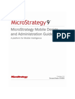 MicroStrategy Mobile Design and Administration Guide 9.3.0 