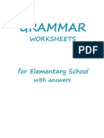 Elementary Grammar Worksheets - 74p