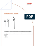 Transmission Towers: More With Metals