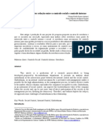 Ouvidoria - Inter-Relação Entre o Controle Social e Controle Interno - Chussy Karlla, Nancy Moreira e José Francisco