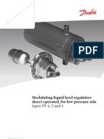 Modulating Liquid Level Regulators Direct Operated, For Low Pressure Side