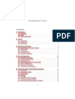 Core Notes For Comps (Mike Nielsen, Luke Pickering)