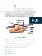 Construction of DC Motor