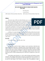 A Study of The Flip Side of Fdi in Indian Retailing Sector: Abstract