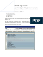SAP LSMW Tutorial With Steps To Create