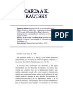 Friedrich Engels - Carta A Kautsky (Londres, 21 de Mayo de 1895)