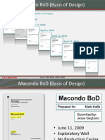 Macondo Bod (Basis of Design)