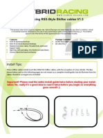 RSX Shift Cable V1.2 Install Guide