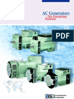 Crompton Greaves Generator Drawing