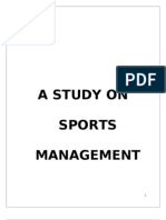 Sports Management