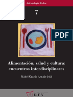 Alimentación Salud y Cultura - Encuentros Interdisciplinares