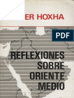 Enver Hoxha Reflexiones Sobre Oriente Medio Esp